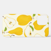 Coques Case-Mate iPhone Motif de poire sans joint. Différentes poires frui (Verso (horizontal))