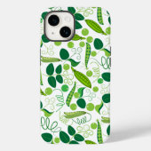 Coques Case-Mate iPhone Motif de pois 01.bw (Verso)