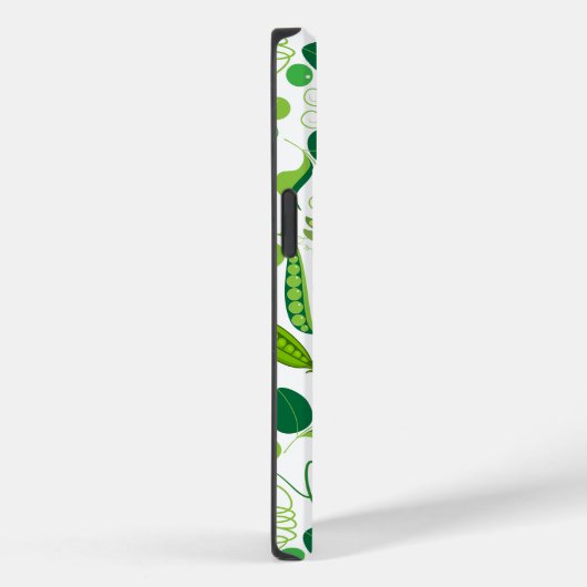 Coques Case-Mate iPhone Motif de pois 01.bw (Verso / Droite)