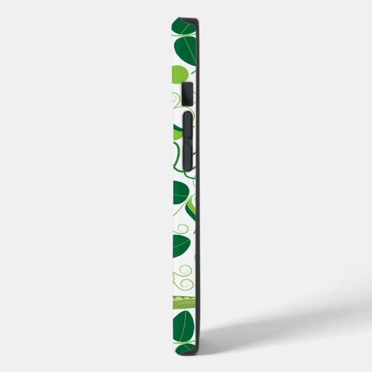 Coques Case-Mate iPhone Motif de pois 01.bw (Verso / Gauche)