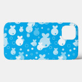 Coques Case-Mate iPhone motif de poisson (Verso (horizontal))