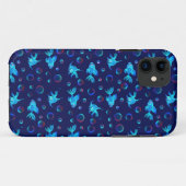 Coques Case-Mate iPhone motif de poisson bleu (Dos (Horizontal))