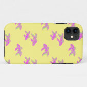 Coques Case-Mate iPhone motif de poisson rouge rose (Dos (Horizontal))