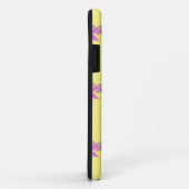 Coques Case-Mate iPhone motif de poisson rouge rose (Dos/Droite)
