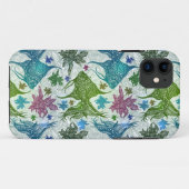 Coques Case-Mate iPhone Motif de poisson Vintage (Dos (Horizontal))