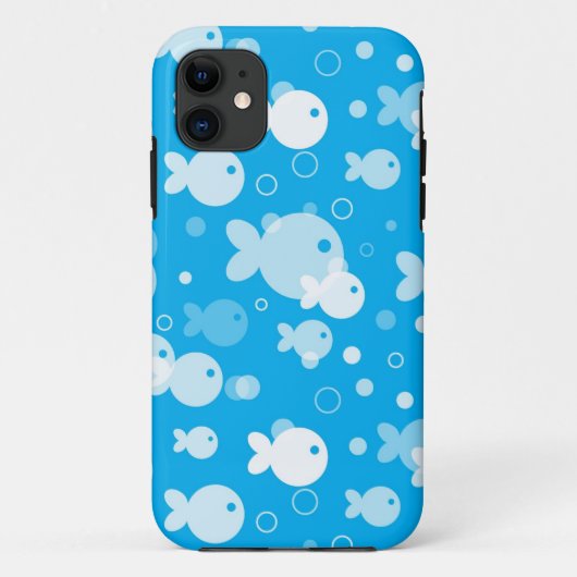 Coques Case-Mate iPhone motif de poissons (Dos)