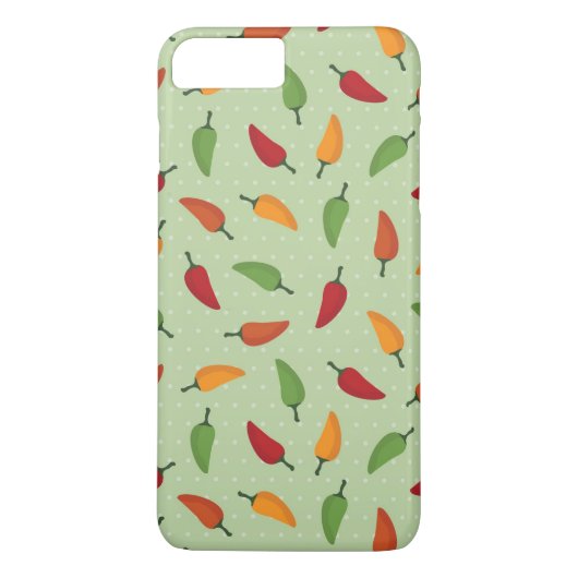Coques Case-Mate iPhone Motif de poivre de piments (Dos)