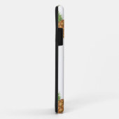 Coques Case-Mate iPhone Motif de pomme de pin aquarelle 1 (Dos/Droite)