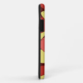 Coques Case-Mate iPhone Motif de pommes rouges et jaunes (Dos/Droite)