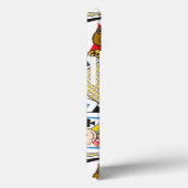 Coques Case-Mate iPhone Motif de pont de la carte de bande de cacahuètes (Verso / Droite)