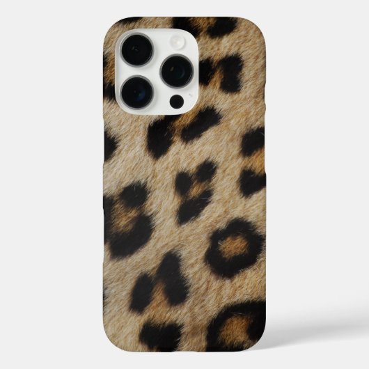 Coques Case-Mate iPhone Motif de poster de animal de fourrure de léopard t (Verso)