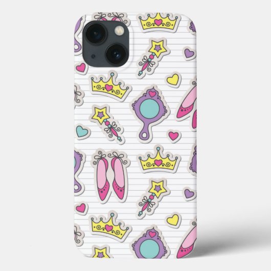 Coques Case-Mate iPhone motif de princesse de papillon (Verso)