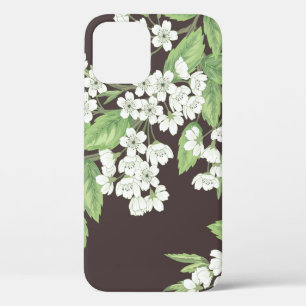 Case-Mate iPhone Case Motif de printemps, branches vertes sans soudure.