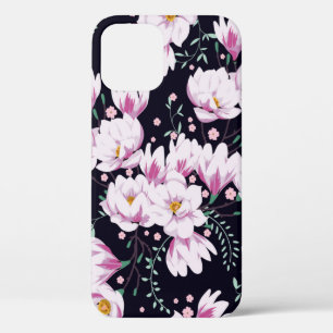 Case-Mate iPhone Case Motif de printemps sans couture avec magnolias.
