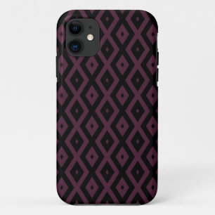 Case-Mate iPhone Case Motif de prune et de diamant noir
