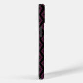 Coques Case-Mate iPhone Motif de prune et de diamant noir (Verso / Droite)