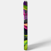 Coques Case-Mate iPhone Motif de prune violette (Verso / Gauche)