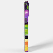 Coques Case-Mate iPhone Motif de prune violette (Verso / Droite)