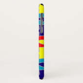 Coques Case-Mate iPhone Motif de puzzle Monogramme de sensibilisation à l' (Dos/Gauche)