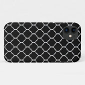 Coques Case-Mate iPhone Motif de Quatrefoil (Dos (Horizontal))