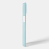 Coques Case-Mate iPhone Motif de rayure verticale aqua aquarelle Côte (Verso / Droite)