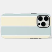 Coques Case-Mate iPhone Motif de rayure verticale de couleur douce Design (Verso (horizontal))