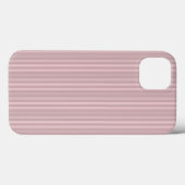Coques Case-Mate iPhone Motif de rayures verticales roses sucrées (Verso (horizontal))