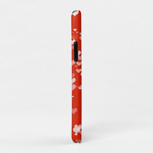 Coques Case-Mate iPhone Motif de Red Heart (Dos/Droite)
