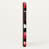 Coques Case-Mate iPhone Motif de Red Heart (Dos/Droite)