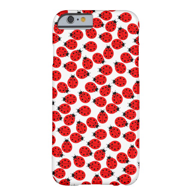 Coques Case-Mate iPhone Motif de Red Ladybugs (Dos)