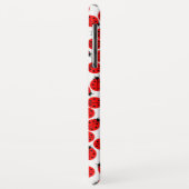 Coques Case-Mate iPhone Motif de Red Ladybugs (Dos/Gauche)