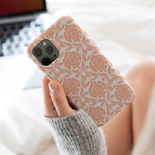 Coques Case-Mate iPhone Motif de remplissage de Damas