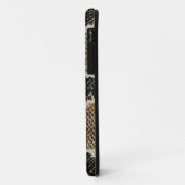 Coques Case-Mate iPhone motif de reptile sauvage imprimé de serpent python (Dos/Gauche)