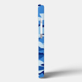 Coques Case-Mate iPhone Motif de requin bleu (Verso / Gauche)
