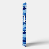 Coques Case-Mate iPhone Motif de requin bleu (Verso / Droite)