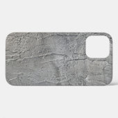 Coques Case-Mate iPhone motif de roche en ardoise grise (Verso (horizontal))