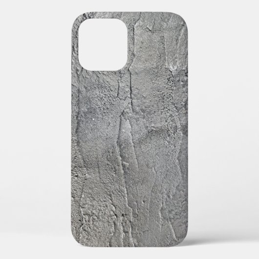 Coques Case-Mate iPhone motif de roche en ardoise grise (Verso)
