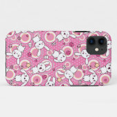 Coques Case-Mate iPhone motif de rose de kawaii (Dos (Horizontal))