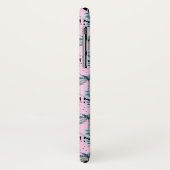 Coques Case-Mate iPhone Motif de rose de palmier (Dos/Gauche)