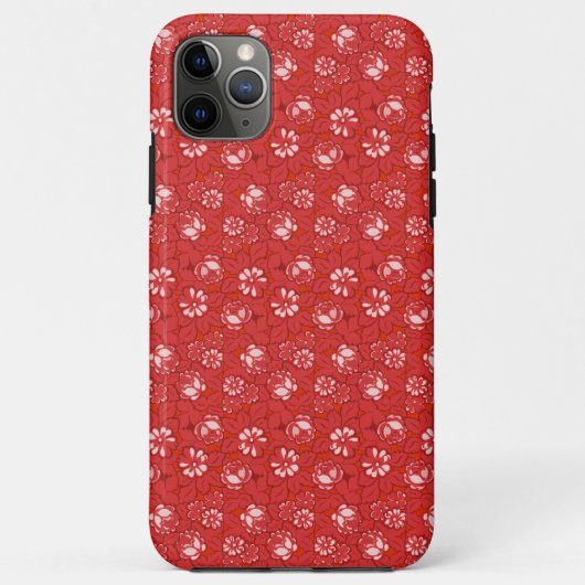 Coques Case-Mate iPhone Motif de rose en rouge (Dos)