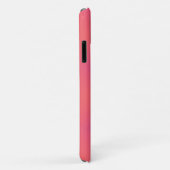 Coques Case-Mate iPhone Motif de rose et violet doux (Dos/Droite)