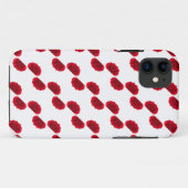 Coques Case-Mate iPhone motif de roses rouges (Dos (Horizontal))