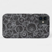Coques Case-Mate iPhone Motif de roues dentées (Dos (Horizontal))
