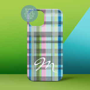 Coque Pour iPhone 15 Motif de rue avec monogramme