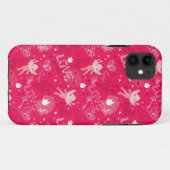 Coques Case-Mate iPhone Motif de Saint-Valentin avec le cupidon (Dos (Horizontal))