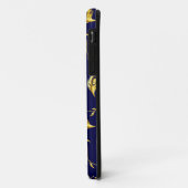 Coques Case-Mate iPhone Motif de Sari de paon (Dos/Gauche)