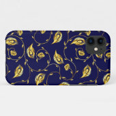 Coques Case-Mate iPhone Motif de Sari de paon (Dos (Horizontal))