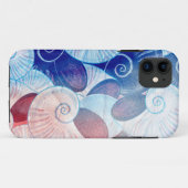 Coques Case-Mate iPhone Motif de scène de coquillage (Dos (Horizontal))