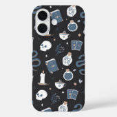 Coques Case-Mate iPhone Motif de serpent crânien Mystic Boho (Verso)