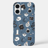 Coques Case-Mate iPhone Motif de serpent crânien Mystic Boho (Verso)